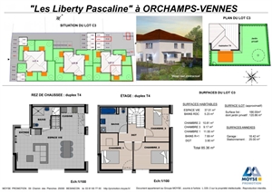 t4 à la vente -   25390  ORCHAMPS VENNES, surface 18 m2 vente t4 - UBI474069500